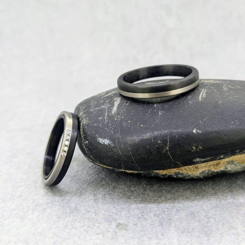 Carbono y titanio 4.0 mate